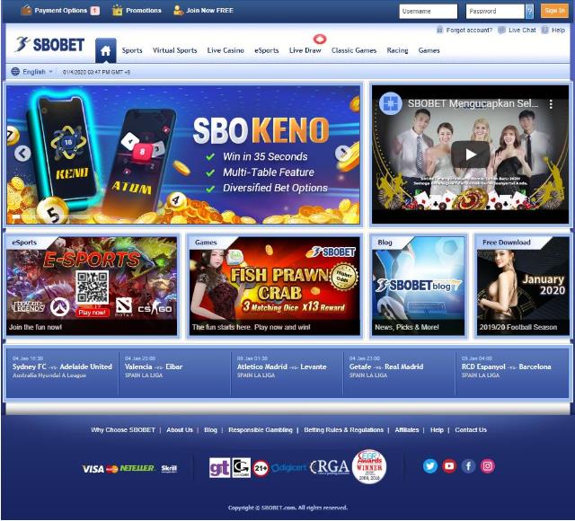 Situs Daftar Sbobet Terpercaya